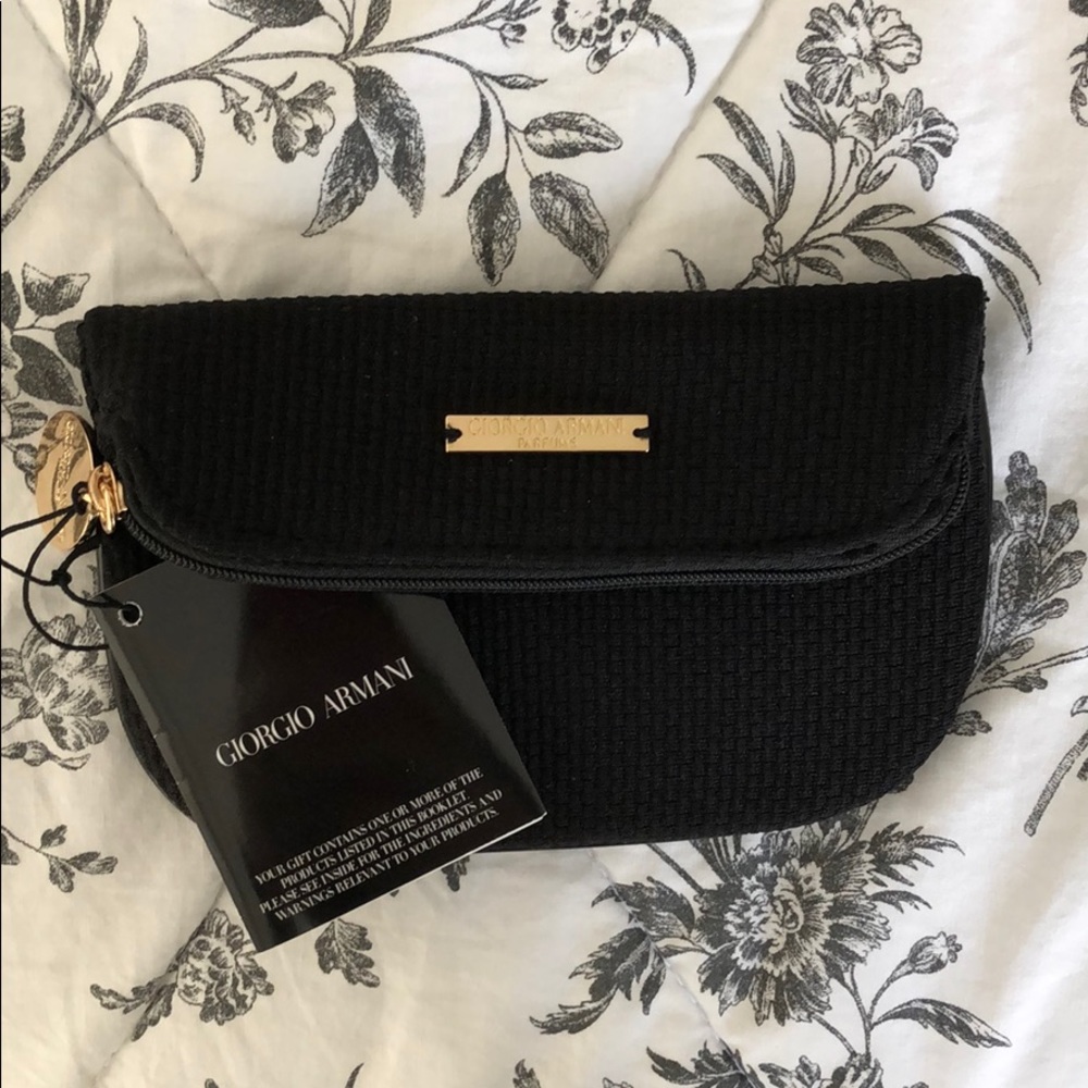 Giorgio Armani cosmetics bag